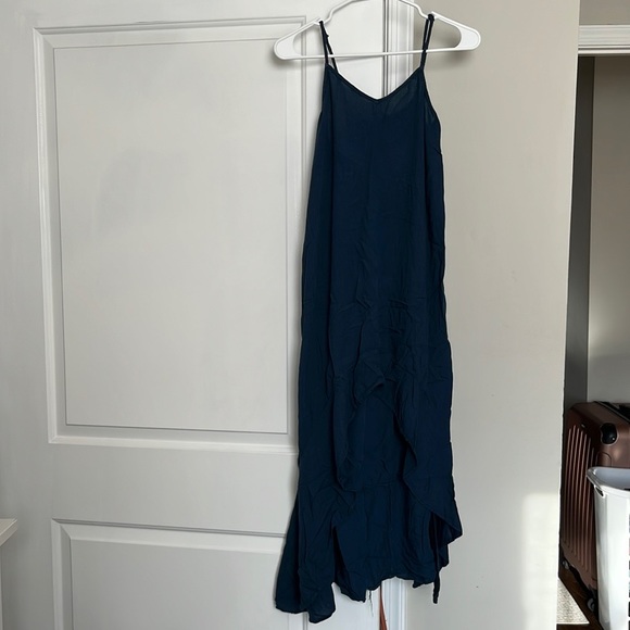 Nordstrom Dresses & Skirts - BOHO ME navy blue dress/cover up